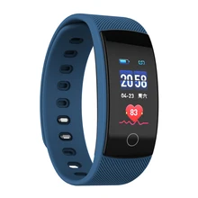 /QS80 плюс спортивный браслет цветной экран Шагомер ходьба шагомеры трекер сердечного ритма фитнес-часы тренажерный зал фитнес-браслет