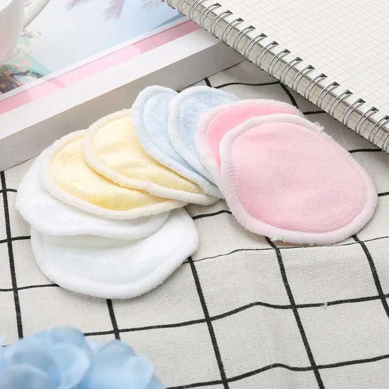 

1Pcs/lot Reusable Cotton Pads Make up Facial Remover Double layer Wipe Pads Nail Art Cleaning Pads Washable with Laundry Bag