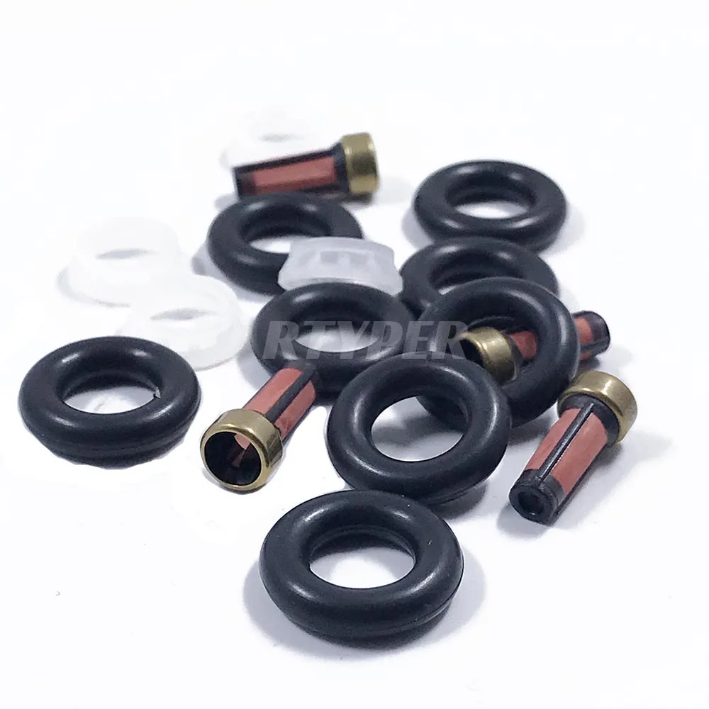 4 Sets 0280156028 XL2E-A1C Fuel Injector Repair Kits 02202 For Ford Explorer Mercury Explorer