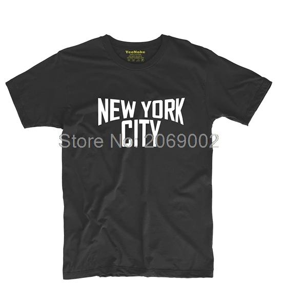 New York City Mens & Womens Casual Round Neck T Shirt Tee Retro Teet