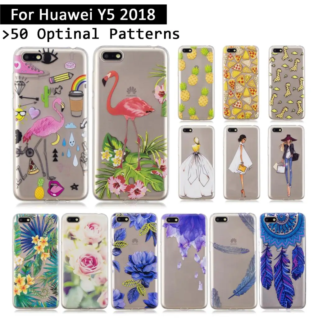 Роскошный чехол из ТПУ для Huawei Y5/Y5 Prime/Honor Play 7/Honor 7S 2018 Y5Prime/Honor Play7/Honor7s чехлы