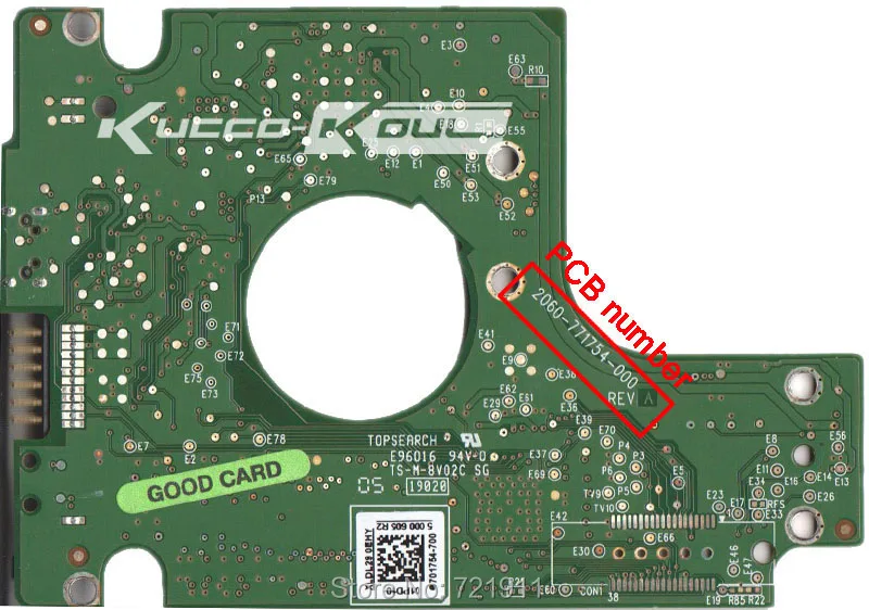 

HDD PCB logic board circuit board 2060 771754 000 for 2.5 inch USB hard drive repair hdd date recovery