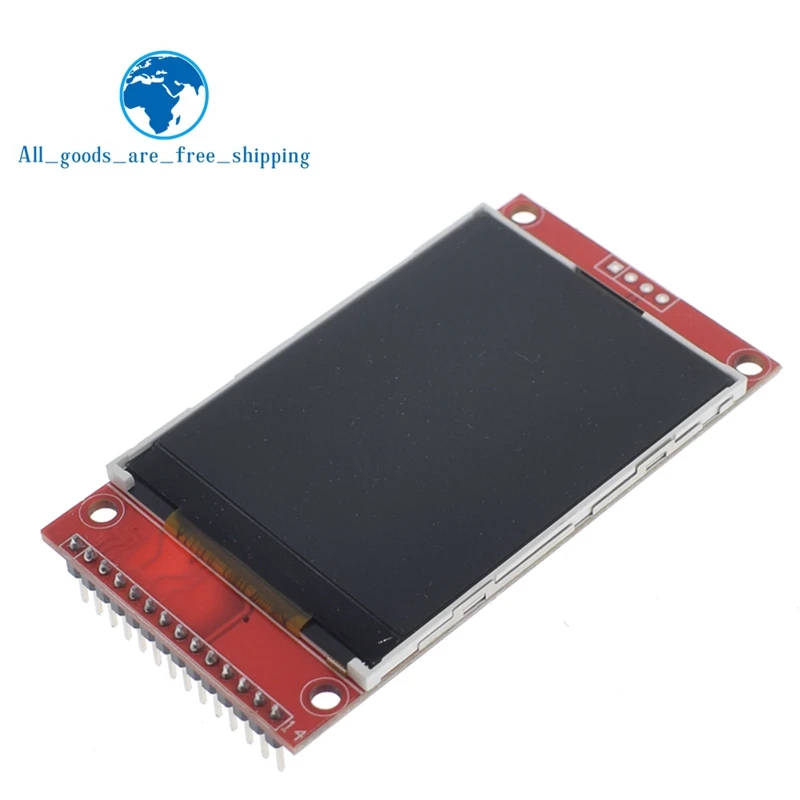 2," 2,4 дюйма 240x320 SPI TFT lcd модуль последовательного порта 5 В/3,3 В PCB адаптер Micro SD карта ILI9341 ЖК-дисплей белый светодиодный для arduino - Цвет: 2.4 TFT NO Touch