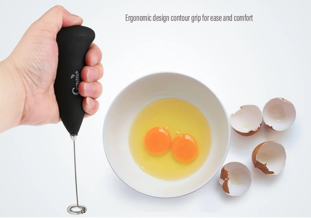 Электрический ручной миксер Gustino из нержавеющей стали, кухонный блендер высокого качества, миксер для взбивания яиц, кофе, сока, молока, мешалка