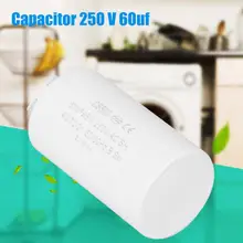 Cylinder Shaped Mortor Run Capacitor AC 250V Appliance Start Run Capacitor 60uF 50/60HZ Motor Capacitor for Motor Pump CBB60 Cylinder Shaped Mortor Run Capacitor AC 250V Appliance Start Run Capacitor 60uF 50/60HZ Motor Capacitor for Motor Pump CBB60