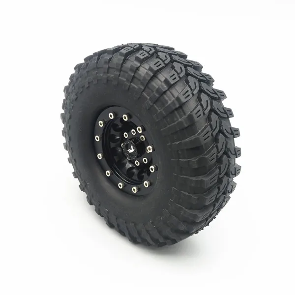 

1PC Simulation 1.9 inch Wheel Tire D114mm Off-road Tires 114*40mm Rubber Gravel Tires for 1:10 TRX4 SCX10 D90 RC Cars