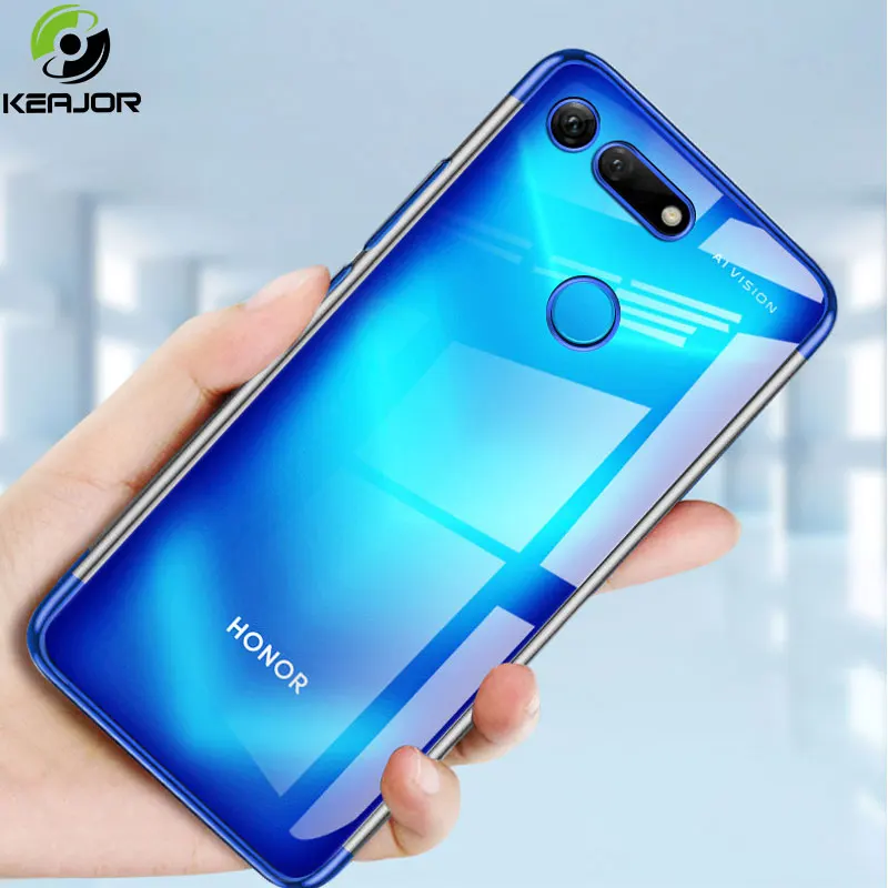 

For Honor V20 Case Silicone Cover For Huawei Honor V20 Case Transparent Bumper on For Huawei Honor View 20 Soft TPU Phone Case