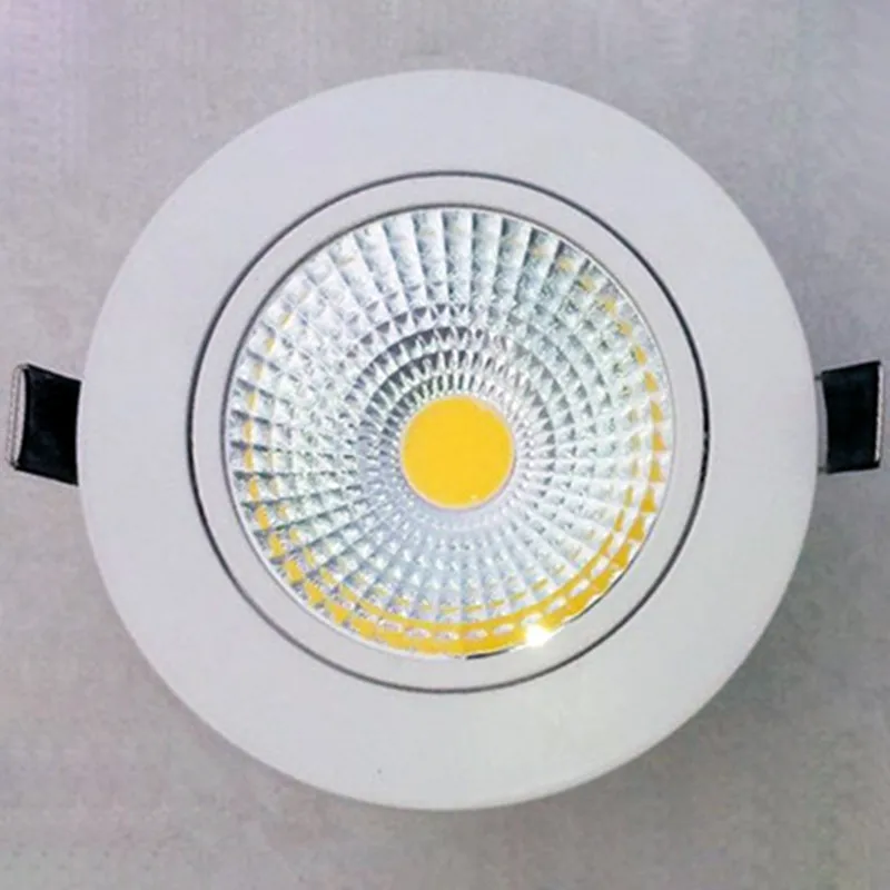 

Dimmable Led downlight light COB Ceiling Spot Light 3w 5w 7w 12w 85-265V ceiling recessed indoor lighting