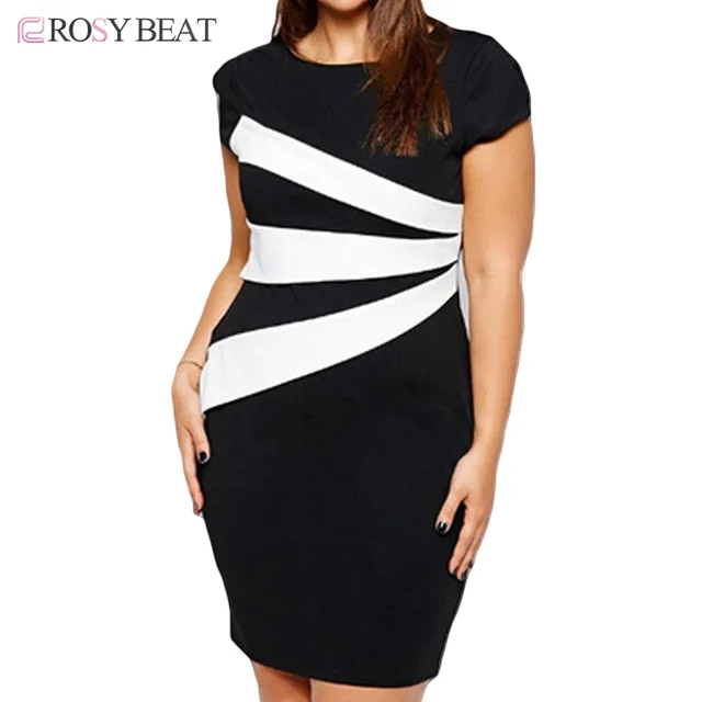 Plus size 4XL 5xl sexy dress for women 2016 summer style robe bodycon