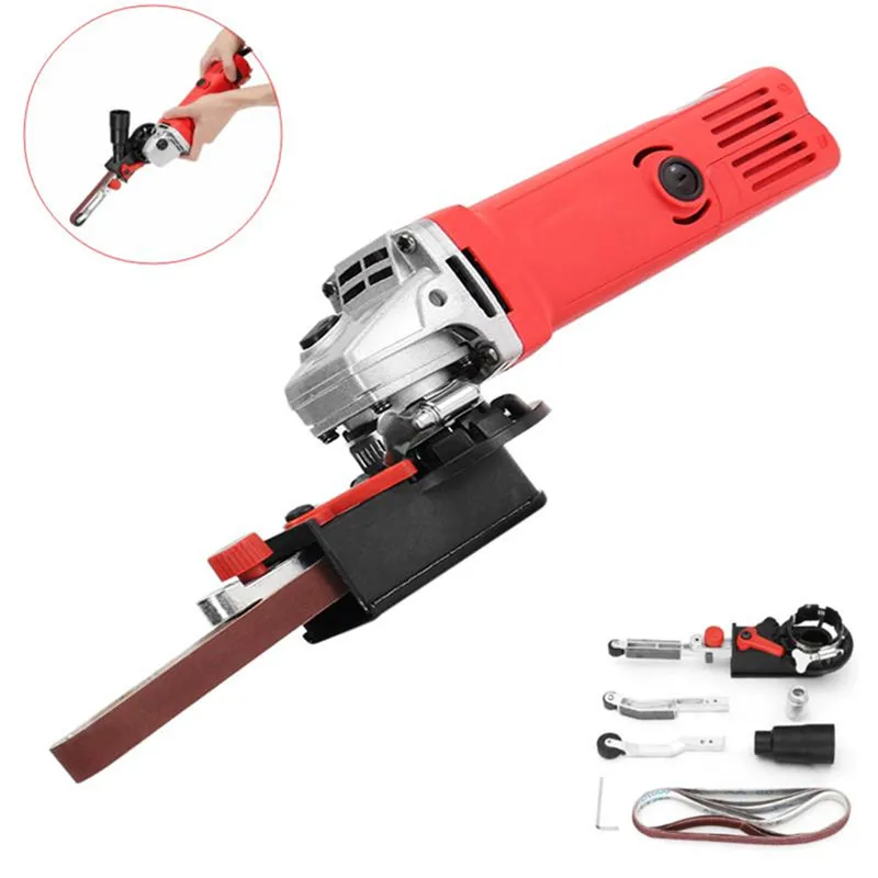 

Sander Sanding Belt Adapter For 115/125 Electric Angle Grinder With M10 Thread Spindle For Woodworking Metalworking Tools