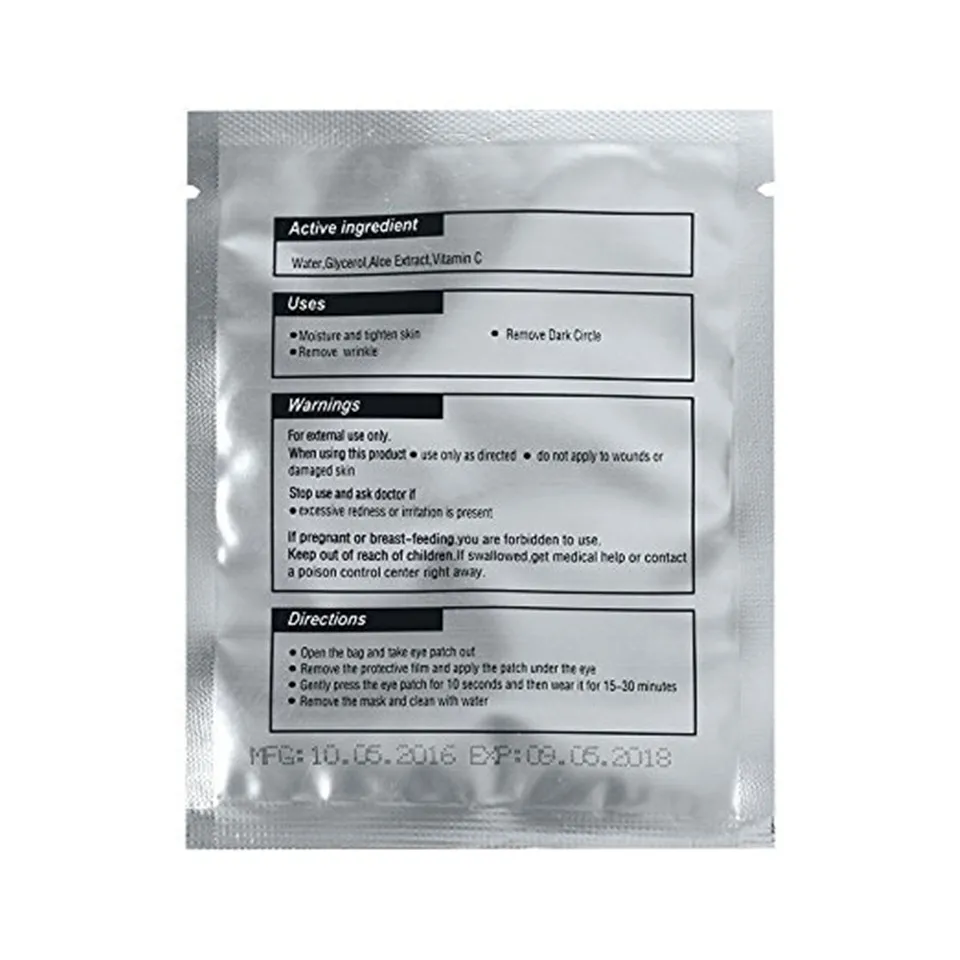 paper eye pads