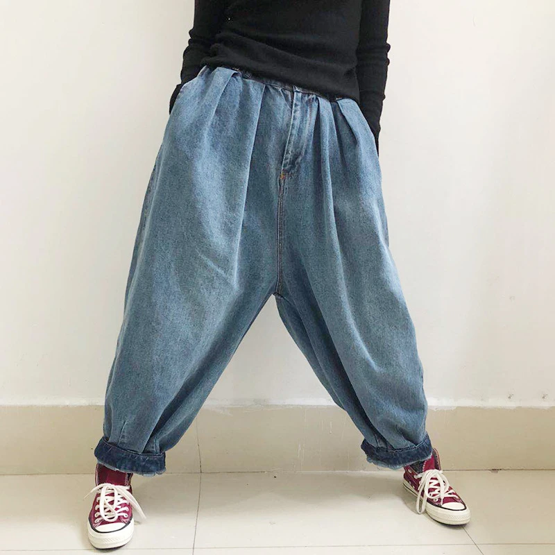 elastic waist jeans ladies