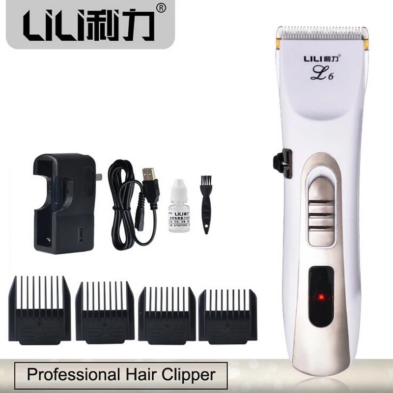 

Electric Hair Clipper Rechargeable Professional Hair Trimmer Barber Salon Shaving Haircut Machine