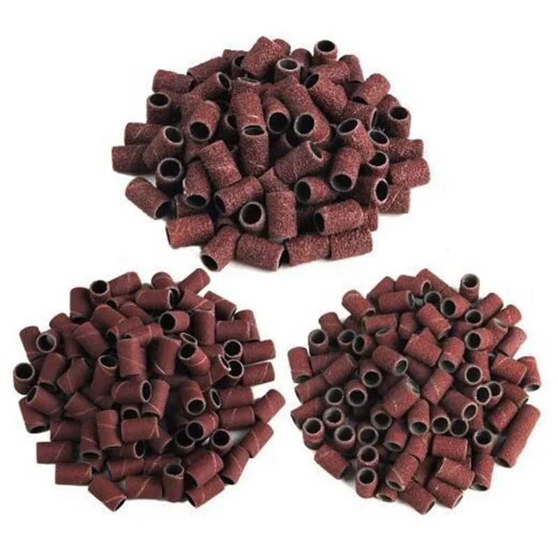 

100 PCS/pack 80#120#180#options nail dedicated Sanding ring grinding head,polisher essential supplies sand circle Manicure tool