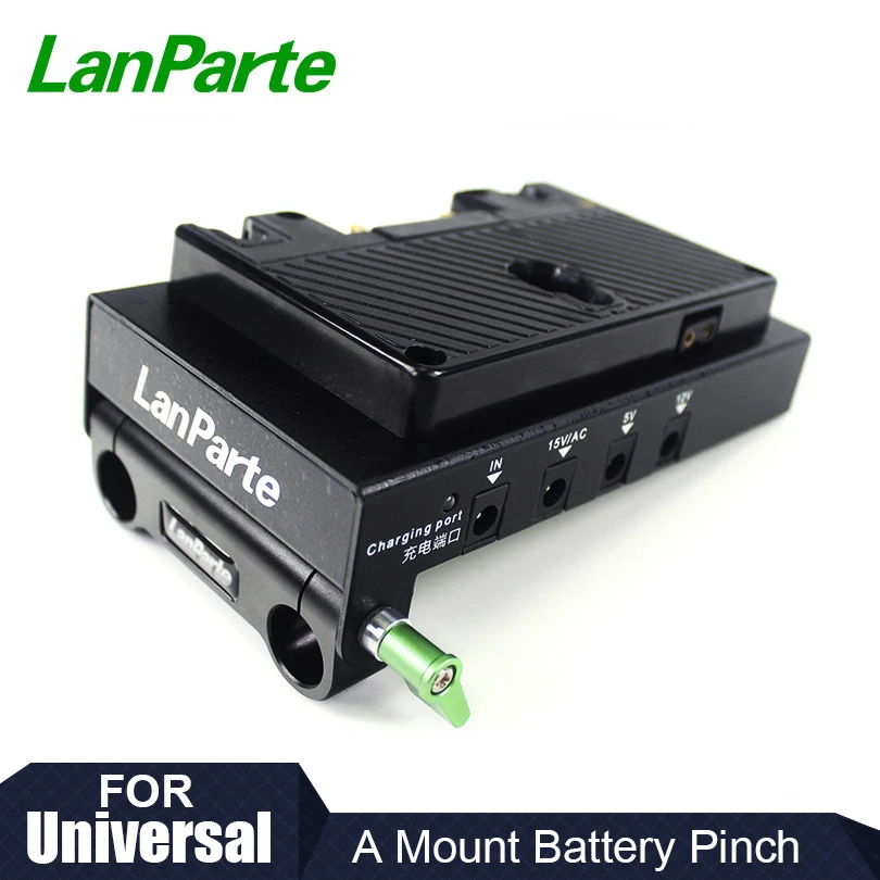 Lanparte A Mount Battery Pinch Plate With Multiple Power Solution Usb Dc  Dtap Port For Dslr Cameras - Photo Studio Kits - AliExpress