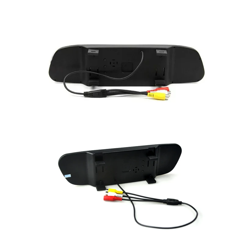Автомобильный монитор для DVD камеры, видеомагнитофон с высоким разрешением, 16:9 экран, Автомобильное зеркало заднего вида, монитор 5,0 дюймов