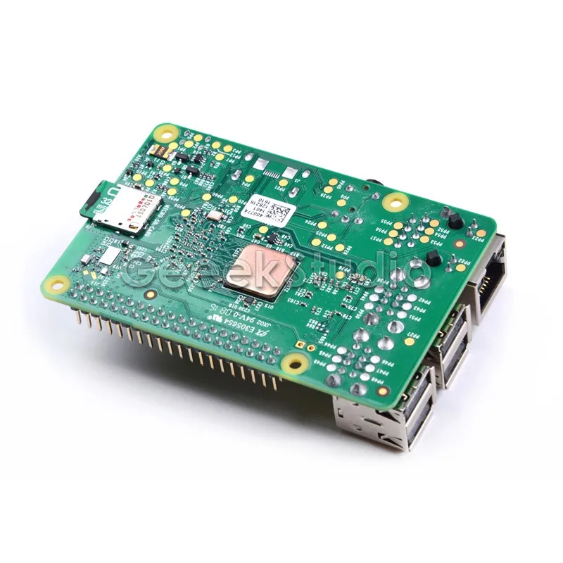 Raspberry Pi 3 Model B стартовый комплект + Φ корпус 5V 2.5A переключатель питания охлаждающий