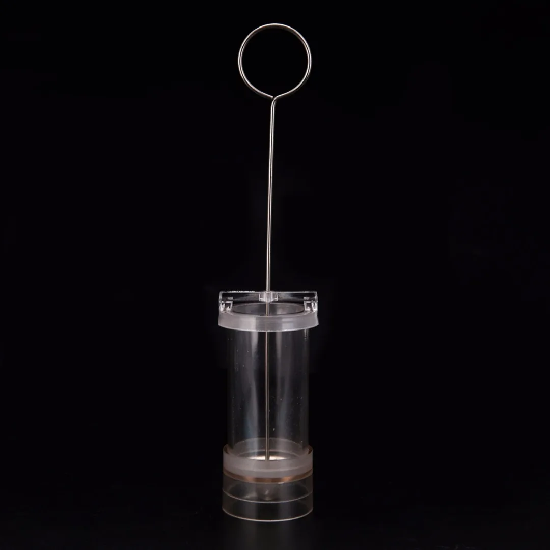 1pc DIY Candle Mold Round Acrylic Mould Candle Making Craft Stencil Handmade Cylinder Candle 4*10cm Mayitr