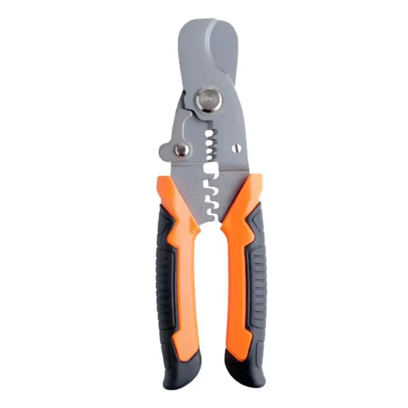 Многофункциональная Бытовая ножницы обжимные клещи для зачистки проводов провода резак для зачистки инструменты - Цвет: 120-6281
