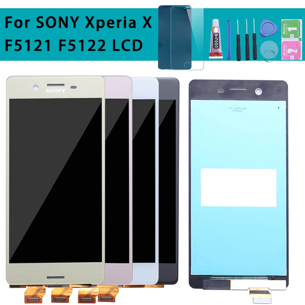 Оригинальный 5 0 дюймовый дисплей для Sony Xperia X LCD F5121 дигитайзер сенсорного экрана в