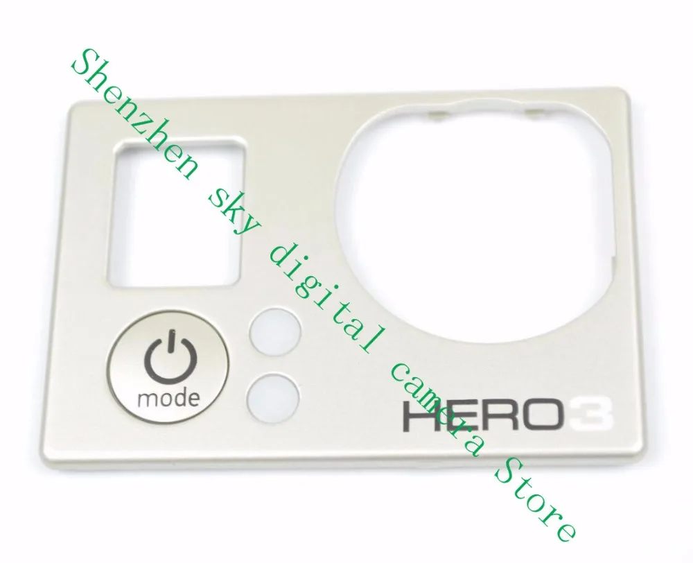 

Original Front Board Panel Cover for Gopro Hero 3 Hero3 Edition Front Frame Faceplate with Power Mode Button