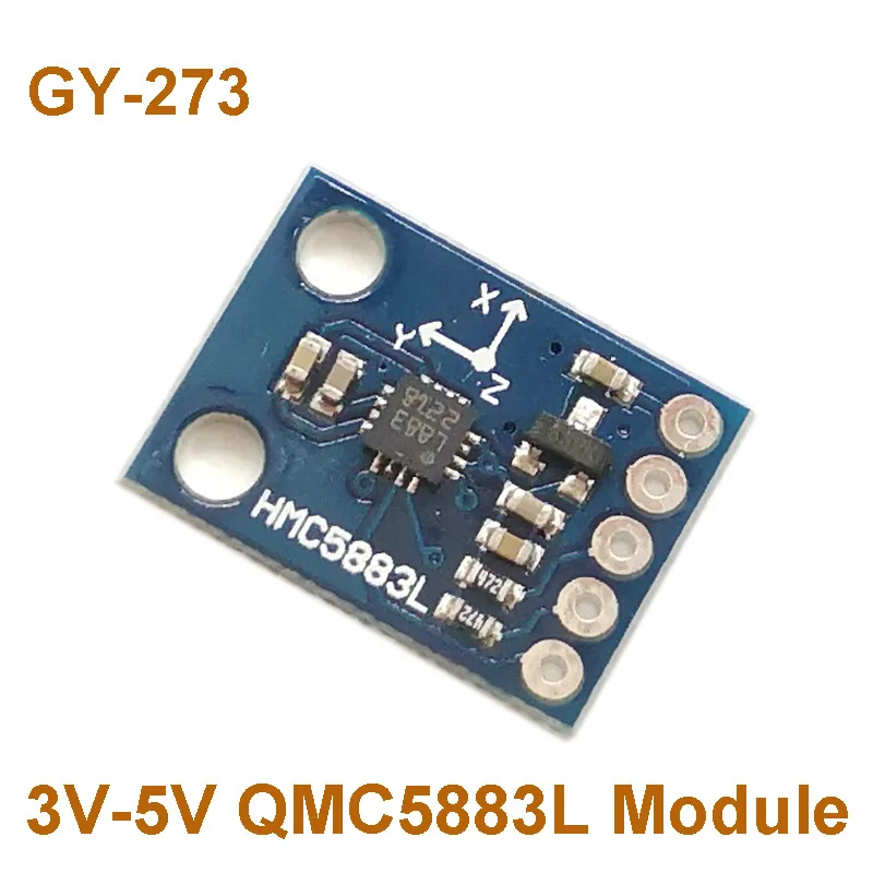 Triple Axis HMC5883L GY-271 GY-273 Compass Magnetomet Sensor Module DC 3V-5V