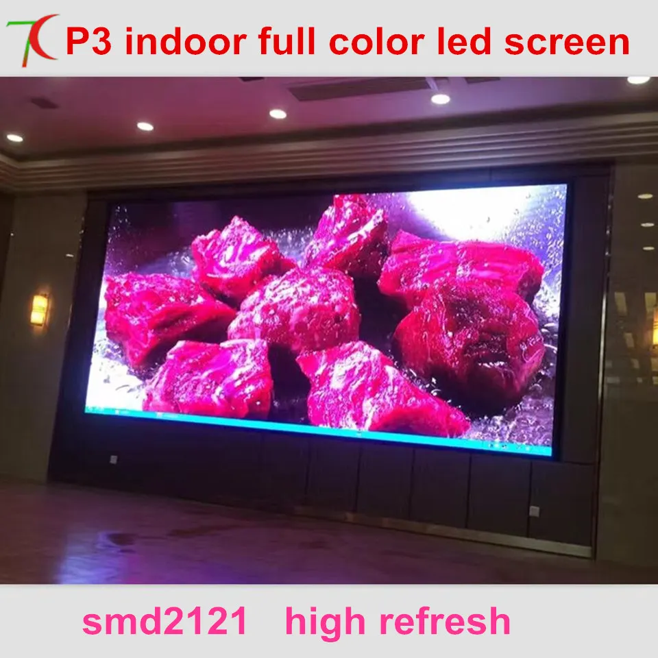 HD led expert P3 Крытый полноцветный светодиодный видеостен широко используется для