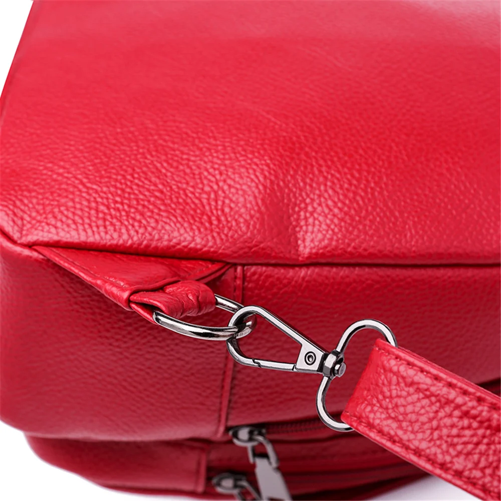 Популярная дикая модная женская нагрудная сумка, многофункциональная сумка из искусственной кожи, одноцветная сумка на плечо, светильник, водонепроницаемый маленький рюкзак