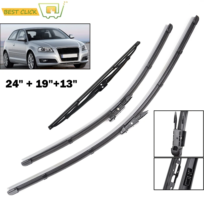 Щетки стеклоочистителя Misima для Audi A3 8P S3 RS3 2005 2006 2007 2008 2009 2010 2011 2012|Стеклоочистители|