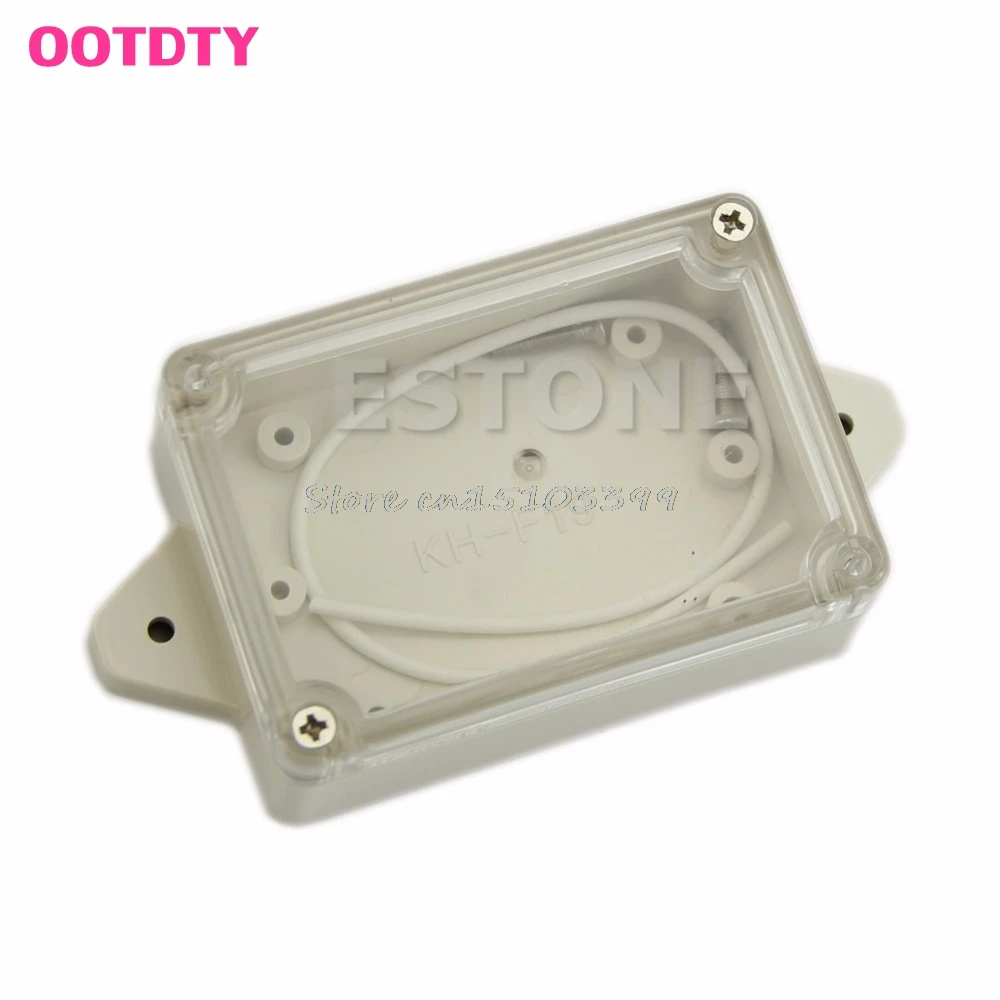 

New Waterproof Plastic Electronic Project Box Clear Cover Enclosure Case 85*58*33MM G08 Drop ship