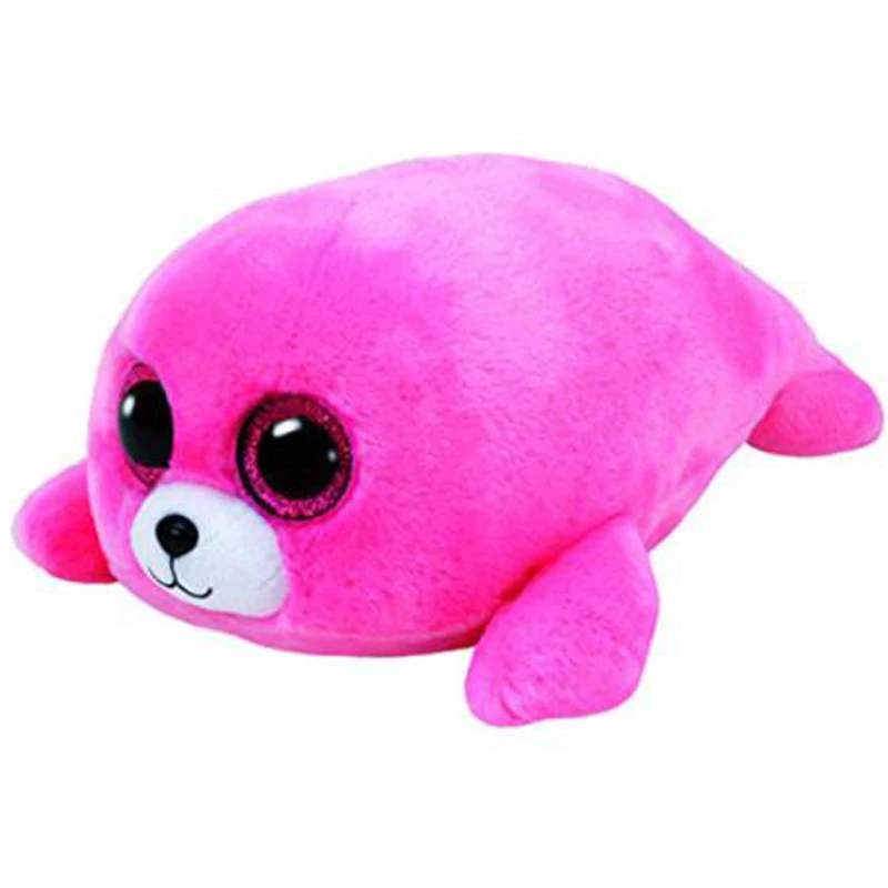 

Ty Boos Stuffed & Plush Pierre The Pink Seal Toy 15cm