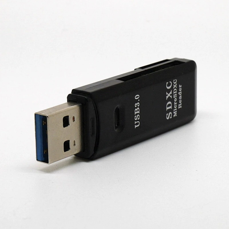 GAOMUYUE USB 3,0 кард-ридер для карт microsd и tf; USB3.0 кард-ридер s для SD/TF карт Поддержка Max 100 м/с DJ2