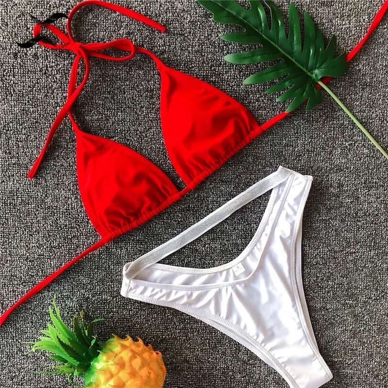 Bikinx экстремальное бикини микро купальник треугольник сексуальный женский