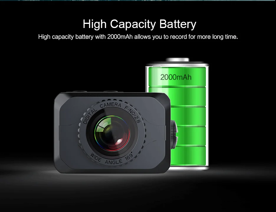 Водонепроницаемый Экшн-камера OnReal T5 2,35 дюймов HD дисплей EIS видео анти встряхнуть Спортивная камера поддержка живого видео 4K Экшн-камера