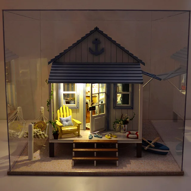 diy doll house handmade toy assemble miniature dollhouse villa dream house model kit diy room box - Dream House Model diy doll house handmade toy assemble miniature dollhouse villa dream house model kit diy room box - Dream House Model