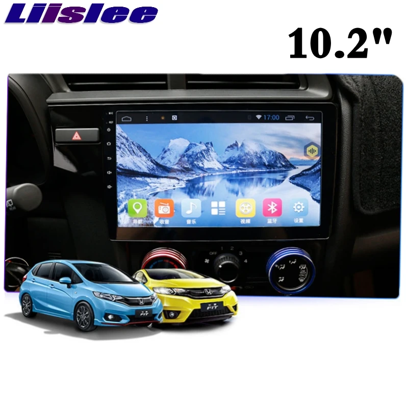 For Honda Fit Jazz GK 2013~2018 NAVI LiisLee Car Multimedia IPS GPS Maps WIFI Audio CarPlay Accessories Radio Navigation 4