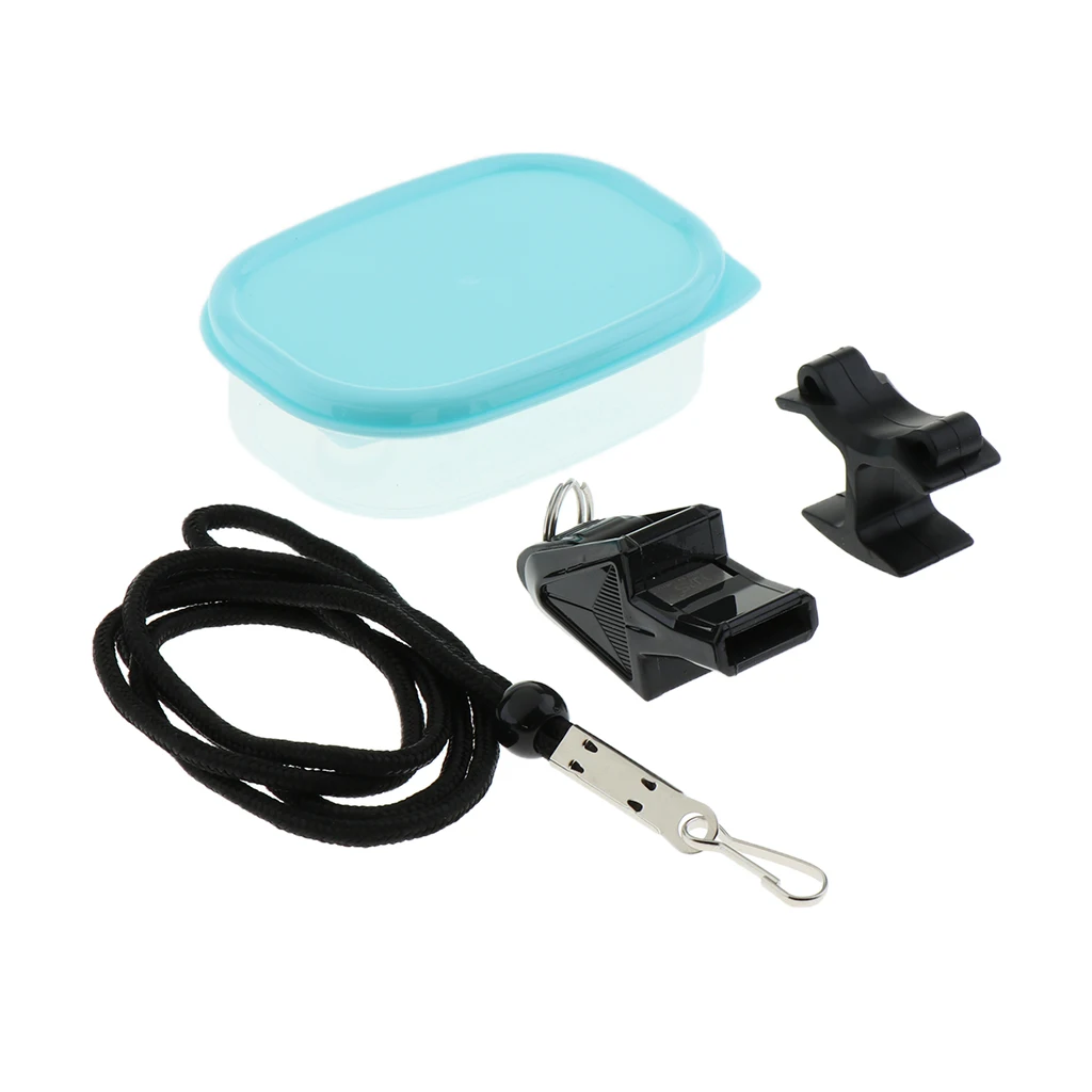 Sports Whistle with Lanyard Referee Coach Whistle - Great Survival Tool for Emergency Camping, Hiking, Boating, Lifeguard
