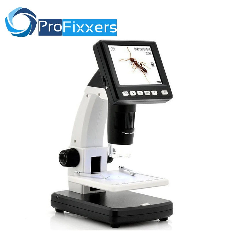 

3.5 inch LCD Digital 5 Megapixels Microscope 8 LED Camera Video Recorder 500X Magin
