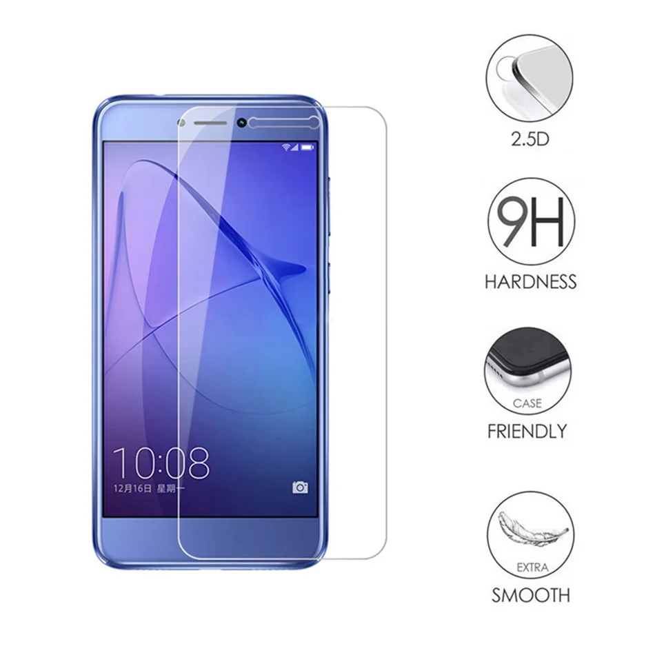 Защитная пленка 2.5D Arc для Huawei Honor 8 Lite защита экрана 9H закаленное стекло премиум