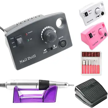 

Electric Nail Drill Manicure Machine 35000rpm Apparatus for Manicure Pedicure Kits Nail Accessory Nail File Nail Drill Art tool