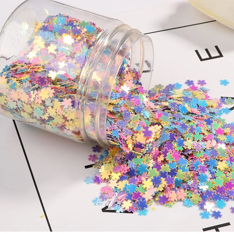 New Five Mixed Colors Shape Loose Sequins 10g/Pack Paillettes Nails Art Manicure Material,Wedding Decoration Confetti