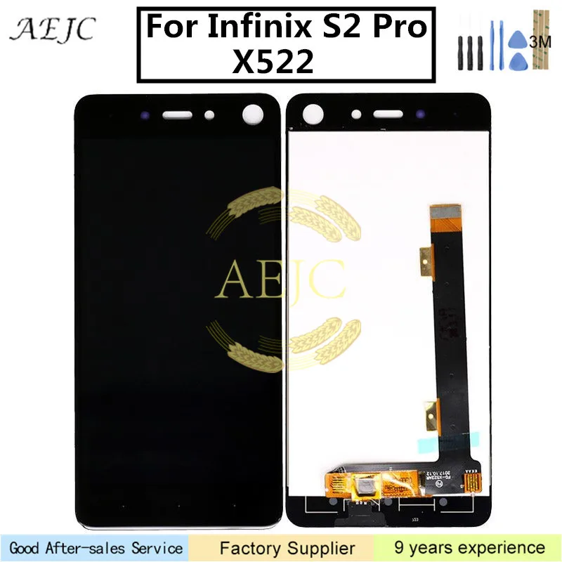 

5.2 inch For infinix S2 Pro X522 LCD Display Touch Screen Digitizer Assembly Replace For Infinix X522 Screen