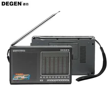 Degen DE1103 компактное минирадио FM SW MW LW SSB цифровой коротковолновой приемник внешняя антенна портативный Радиоприемник Y4162H Прямая