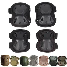 Sports knee Pad Military Tactical Protective Gear Knee Pads Elbow Pads Combat Hunting Volleyball Kneepads Safety knee Protector outdoor adult s tactical protective knee pad support airsoft paintball combat knee protector kneepads free shipping