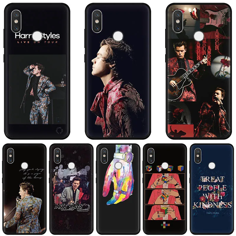 

Harry Styles Tattoos One Direction Black Case For Xiaomi Redmi Note 3 3S Pro 5 Plus 6 4A 4X 5A 6A 3 4 Global for Redmi S2 Case