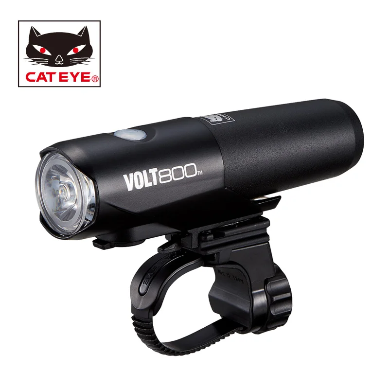 CATEYE Bikes Portable LED Light 800 Lumens 5 Modes Bicycle Bike Handlebar Helmet Front Lights Cycling