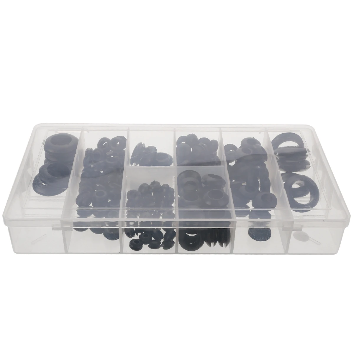 Mayitr 180pc Rubber Grommets Retaining Ring Set Blanking Hole Wiring Cable Gasket Kit For Rubber Seal Assortment Set