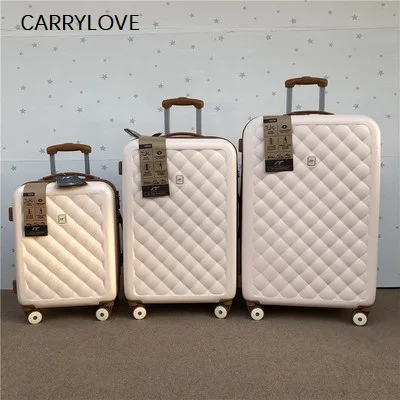 

CARRYLOVE Stylish and light Large capacity, high quality 20/25/29 inch size PC Rolling Luggage Spinner brand Travel Suitcase