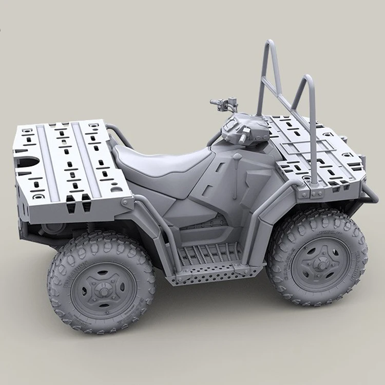 1/35, американский военный ATV-Polaris MV 850 ATV квадроцикл, полимерная модель солдата GK, в разобранном и неокрашенном комплекте