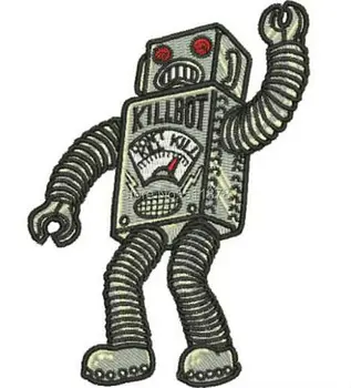 

4" ROBBY THE ROBOT Forbidden Planet TV Movie Series patch Uniform applique Embroidered iron on badge
